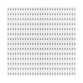 Pegboard Combination Kit 11 x 11" Plastic Pegboard 4 Panels Wall Organizer White